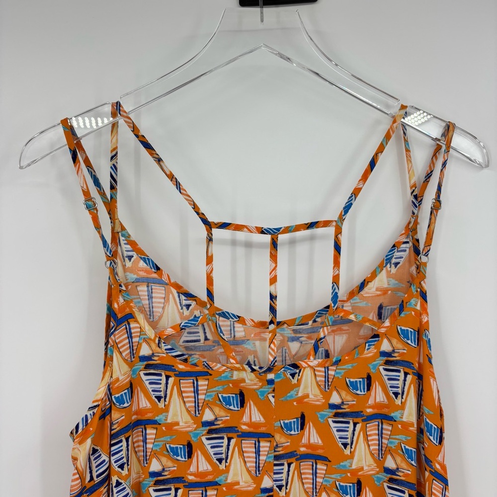Antibes Blanc Sailboat Maxi Dress - Picture 6 of 13